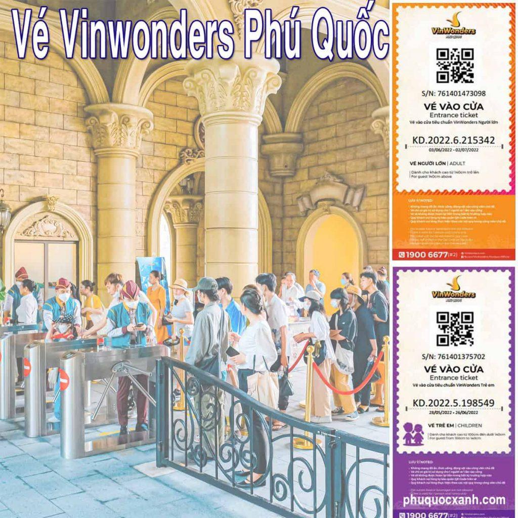Hình ảnh vé Vinwonders Phú Quốc