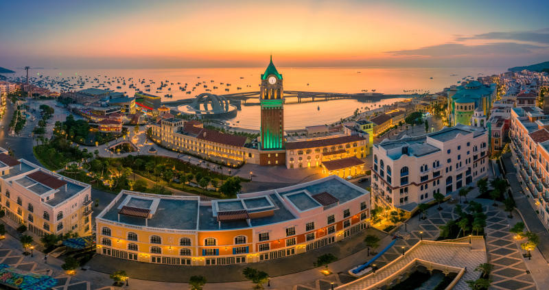 Check in tại Thị trấn Hoàng hôn Sunset Town Phú Quốc