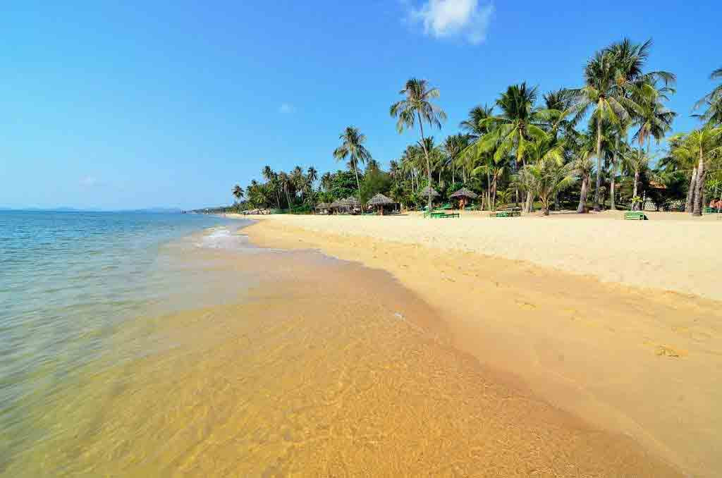 Khung cảnh nên thơ tại Bãi Dài