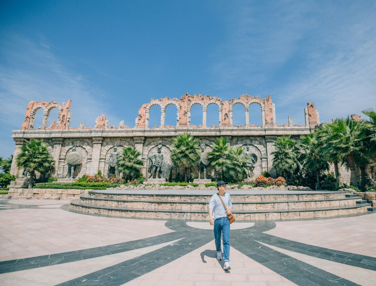 Kiến trúc ga cáp treo An Thới