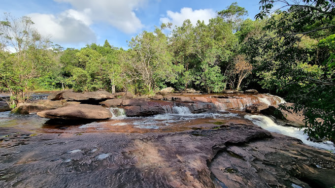 Suối Đá Bàn vào mùa khô